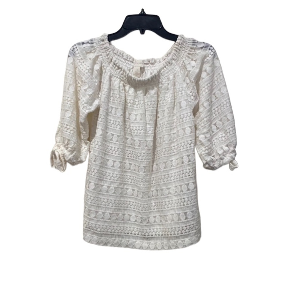 Chico’s Women’s White Shirt 0
